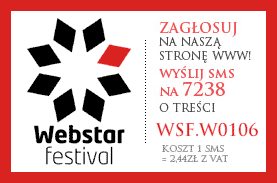 Webstar Festival - gosowanie Internautw