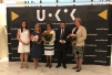 Od lewej: Dorota Karczewska, wiceprezes UOKiK, Adrianna Pe, sekretarz KRRK, Magorzata Rothert, przewodniczca KRRK, Marek Niechcia, prezes UOKiK, Longina Kaczmarek zastpca przewodniczcej KRRK.
